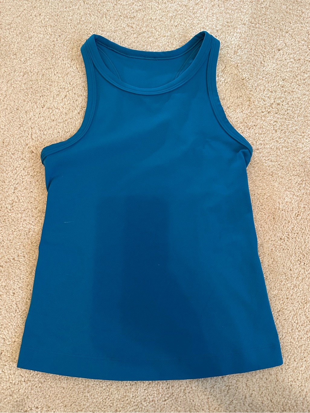 Lululemon Align Racerback Tank Size 0 Teal Blue